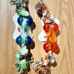 Juguete Hueso con Cuerda para Perros