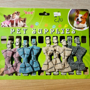 Collar con Moño para Perros y Gatos