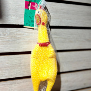 Juguete en Forma de Pollo para Perros